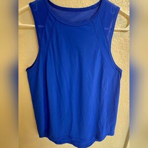 Lulu Lemon Blue Sleeveless Athletic Top